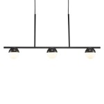 Lampa sufitowa Contina w czarnym kolorze NORDLUX