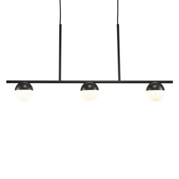 Lampa sufitowa Contina w czarnym kolorze NORDLUX