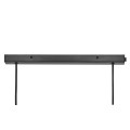 Lampa w stylu skandynawskim Contina w czarnym kolorze NORDLUX