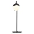 Nowoczesna lampa stołowa czarna Contina w kolorze czarnym NORDLUX