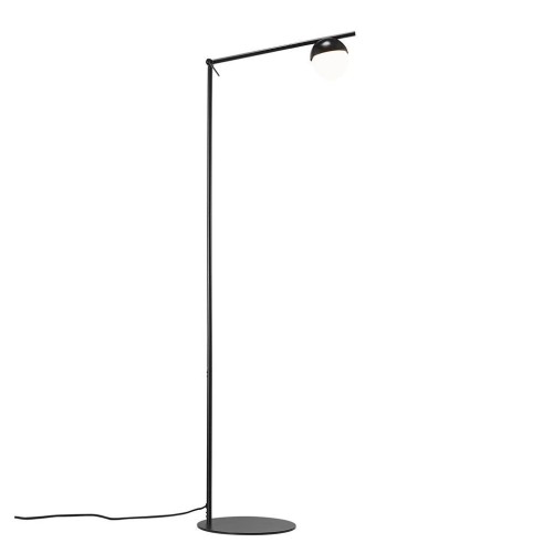 Nowoczesna lampa podłogowa Contina w kolorze czarnym NORDLUX