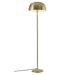 Złota lampa podłogowa Cera z metalu NORDLUX