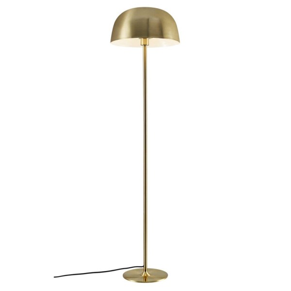 Złota lampa podłogowa Cera z metalu NORDLUX