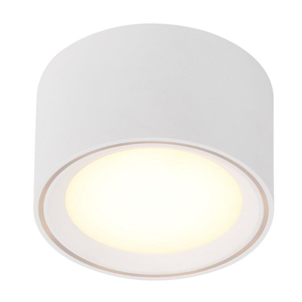 Lampa ledowa sufitowa tuba spot Fallon LED biała NORDLUX