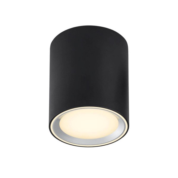 Lampa ledowa sufitowa tuba Fallon Long LED czarna NORDLUX