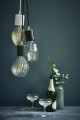 Lampa marmurowa Siv oprawka kabel z podsufitką, biała - Nordlux