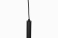Skandynawska czarna lampa wisząca tuba Pipe Three56 z żelaza NORR11