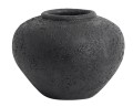 Czarny wazon Luna18 z terakoty - Muubs