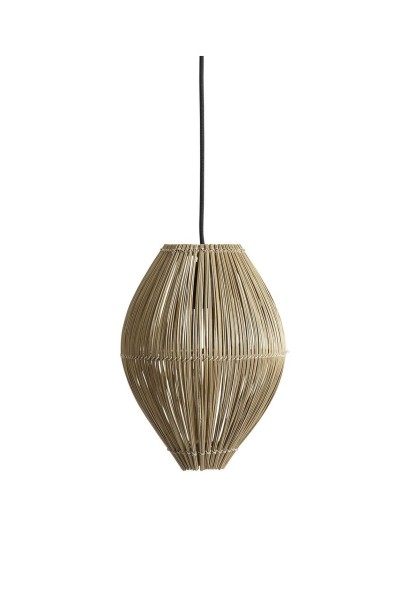 Lampa sufitowa Fishtrap naturalna z bambusa - Muubs