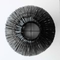 Lampa sufitowa Fishtrap M czarna z bambusa MUUBS