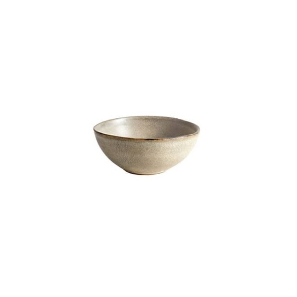 Ceramiczne miseczki do serwowania dipów sosów przystawek Mame Oyster, 3 szt - Muubs