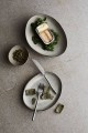 Zestaw 3 ceramiczne miseczki do serwowania dipów sosów przystawek Mame Oyster MUUBS