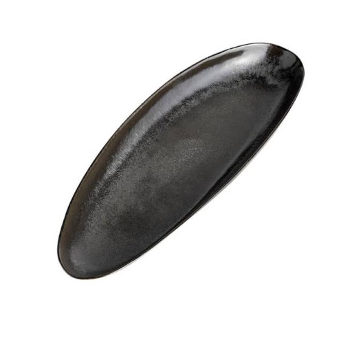 Długi owalny ceramiczny talerz do serwowania Mame Coffee MUUBS