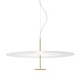 Duża lampa sufitowa wisząca Dot 800 mosiądz Led ze ściemniaczem LUMINA