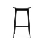 Hoker stołek barowy NY11 65, dąb czarny Black - NORR11