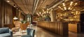 Fotel tapicerowany ELEPHANT LOUNGE drewno dębowe Nature skóra Cognac NORR11