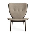 Fotel boucle Elephant Lounge, Dark Smoked Barnum Bouclé 03, tapicerowany front - NORR11