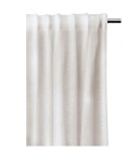Zasłony lniane na taśmę 145x290 biały Dalsland White 1 szt HIMLA