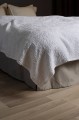 Biała narzuta na łóżko 160x260 Dani White Oeko-Tex Gots HIMLA