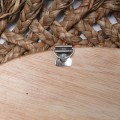 Lustro dekoracyjne w stylu boho z hiacyntu wodnego BAZAR BIZAR
