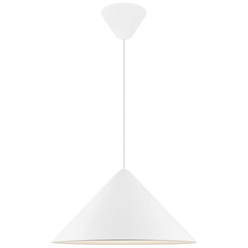 Biała lampa wisząca nowoczesna Nono 49 DESIGN FOR THE PEOPLE BY NORDLUX