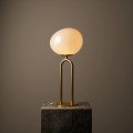 Lampa stołowa na komodę do salonu Shapes ze szklanym kloszem DESIGN FOR THE PEOPLE BY NORDLUX