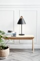 nowoczesna lampa stołowa do salonu na komodę czarna Strap DESIGN FOR THE PEOPLE BY NORDLUX