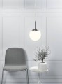 Elegancka lampa szklana sufitowa w kształcie kuli Cafe 20 NORDLUX