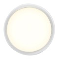 Okrągły kinkiet zewnętrzny led Cuba IP54, biały - Nordlux