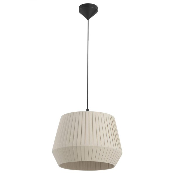 Lampa sufitowa Dicte 40 z beżowym plisowanym kloszem NORDLUX