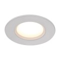Oświetlenie sufitowe łazienkowe Białe oczko sufitowe do łazienki IP65 do zabudowy led Dorado 1-kit NORDLUX