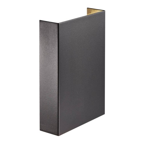 Nowoczesny kinkiet zewnętrzny Fold 15 Led czarny NORDLUX