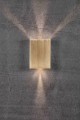 Lampy elewacyjne z mosiądzu Nowoczesny kinkiet zewnętrzny Fold 15 Led mosiądz NORDLUX