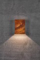 Lampy elewacyjne architektura wnętrz Nowoczesny kinkiet zewnętrzny Fold 15 Led z kortenu NORDLUX