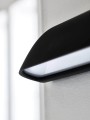 Czarny kinkiet Front 36 z metalu NORDLUX