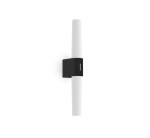 Lampa do łazienki do lustra Led IP44 czarna Helva Double Basic - Nordlux
