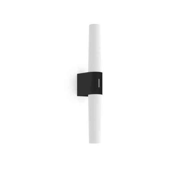 Lampa do łazienki do lustra Led IP44 czarna Helva Double Basic - Nordlux