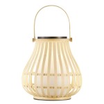 Lampa przenośna solarna Led bambusowa LEO To Go NORDLUX