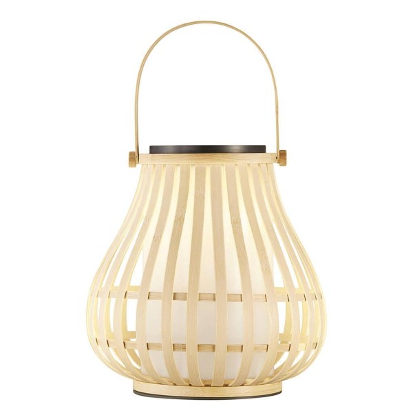 Lampa przenośna solarna Led bambusowa LEO To Go NORDLUX