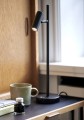 Lampa stojąca na komodę czarna lampa stołowa led Omari NORDLUX