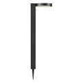 Lampa ogrodowa led solarna Rica Round z czujnikiem ruchu kolor czarny NORDLUX