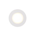 Oczko sufitowe do łazienki IP65 do zabudowy led Siege Downlight 1-kit białe NORDLUX
