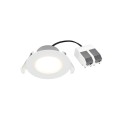 Oczko sufitowe do łazienki IP65 do zabudowy led Siege Downlight 1-kit białe NORDLUX