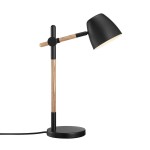Lampa stołowa Theo drewno jesion metal NORDLUX