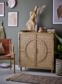 Dekoracja stojąca rzeźba z drewna Leona Deco BLOOMINGVILLE