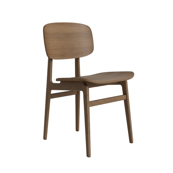 Krzesło drewniane NY11 dąb Light Smoked - Norr11