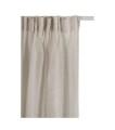 Lniana firana woalowa naturalna 280x290 Skylight Oatmeal 1 szt HIMLA