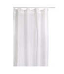 Lniana firana woalowa biała 280x290 Skylight White 1 szt HIMLA