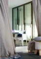 Linen curtains on tape 140x250 light grey Sunshine Premium Ash 1 pcs - Himla