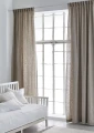 Linen curtains on tape 140x250 natural Sunshine Premium Natural 1 pcs - Himla